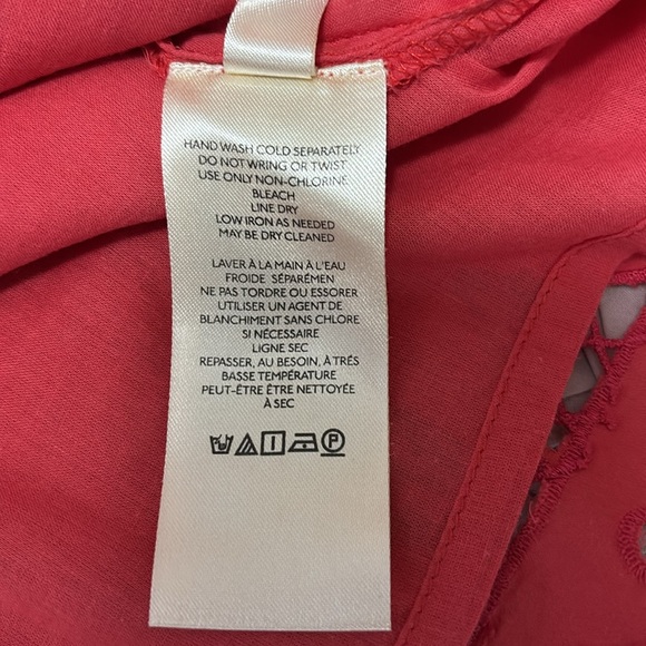 Maeve by Anthropologie size S cut work lace tank blouse. - Picture 5 of 7